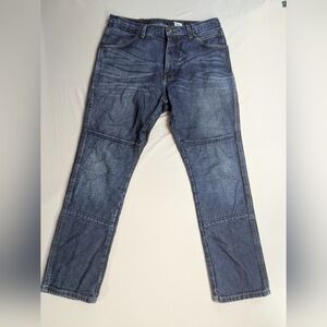 Draggin Jeans Mens Size 36x30 Kevlar Lined Denim / Motorcycle Biker Made In USA